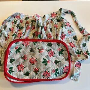 Christmas Apron with Matching Placemats